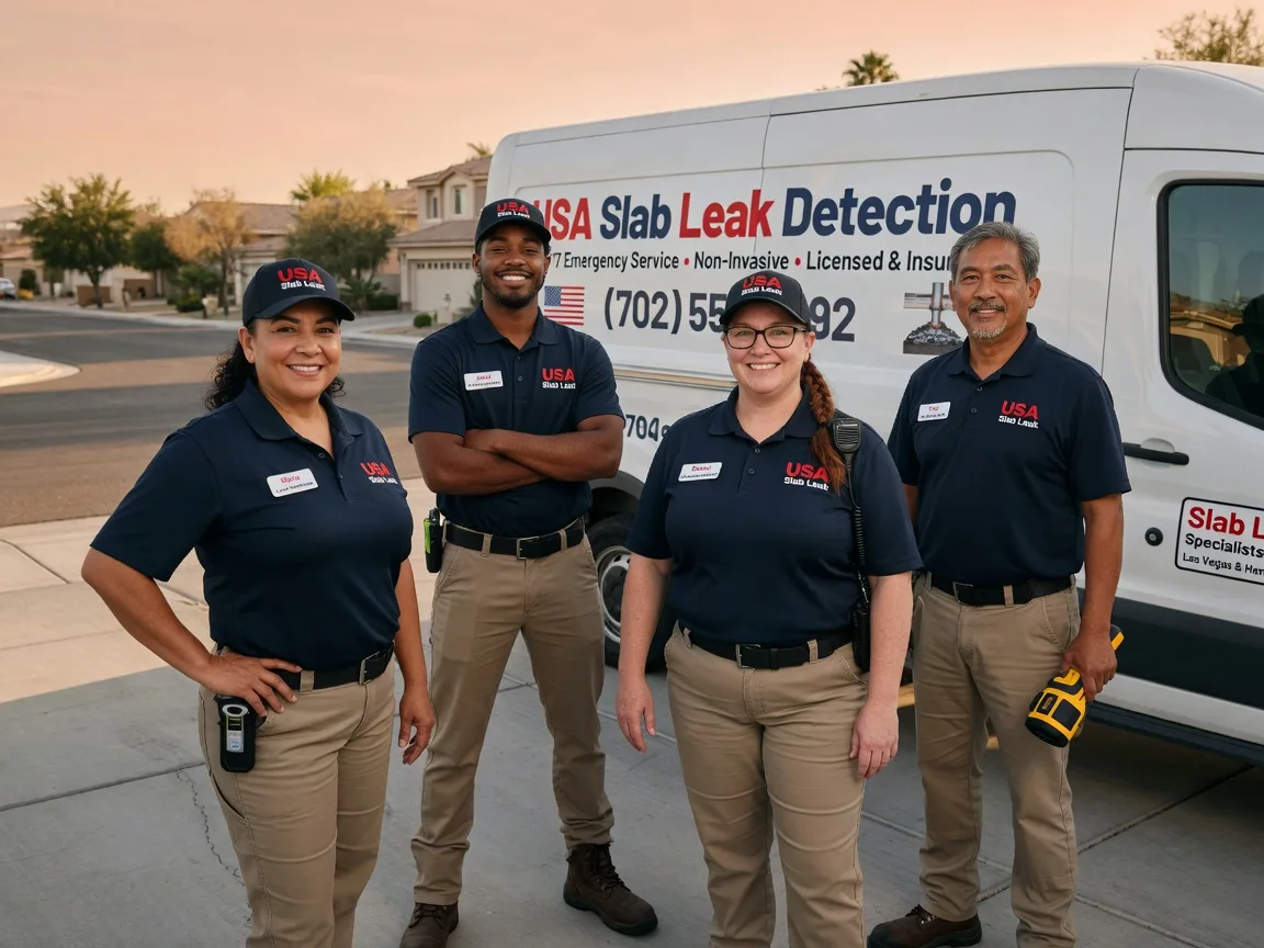 Slab Leak Repair company in Bondville, IL